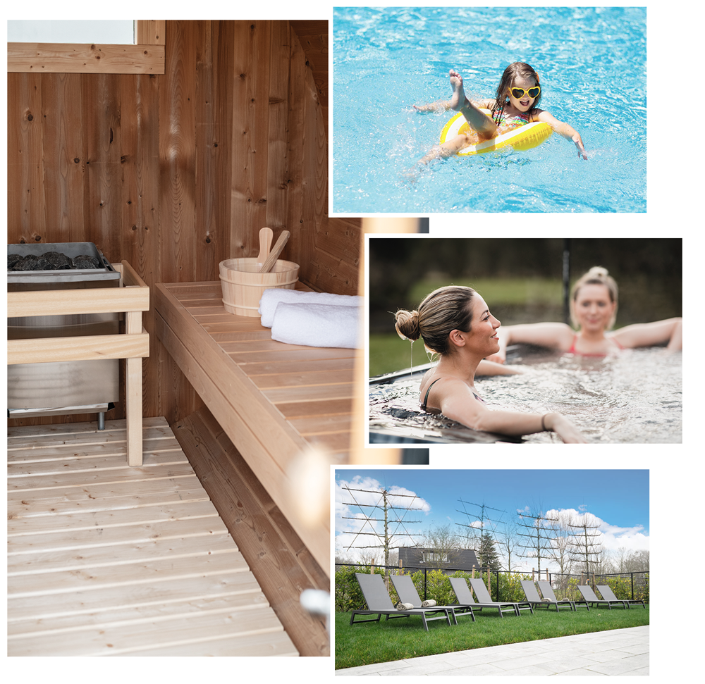 wellness-villa-huren zwembad villa vakantie huis Friesland Nederland huren gezin familie vriendengroep