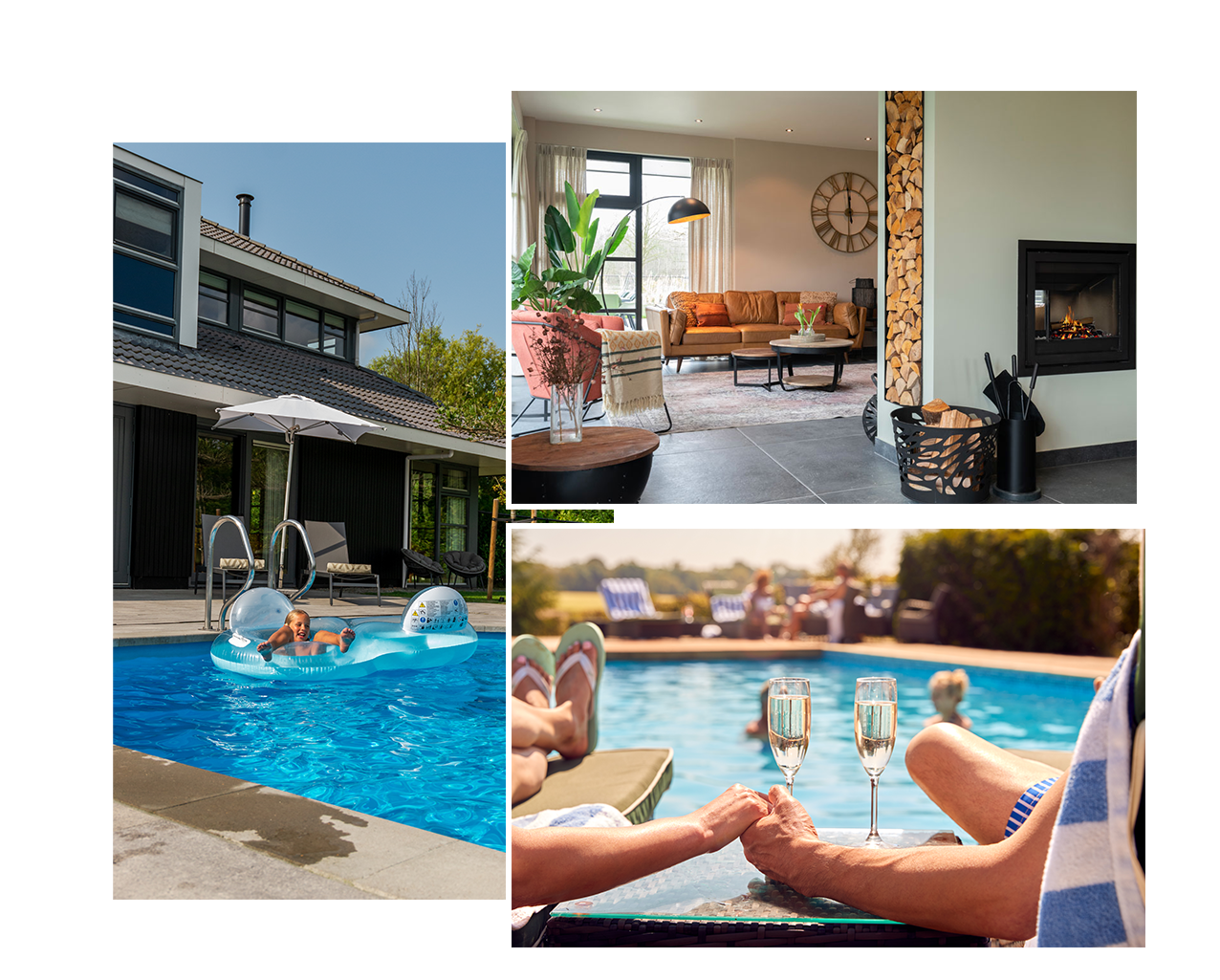 villa met jacuzzi sauna en zwembad